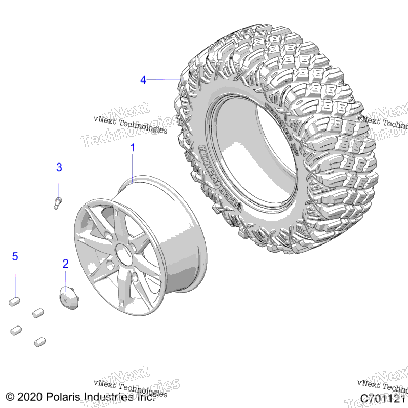 Wheels, Rear