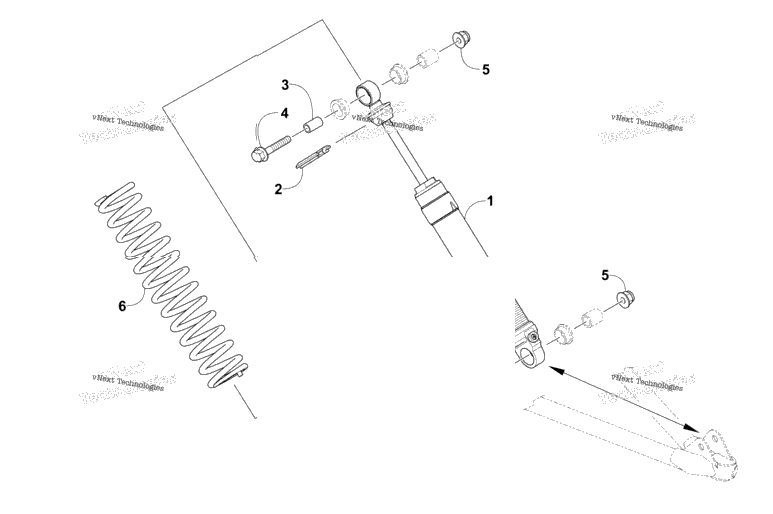 Front Shock Absorber Assembly