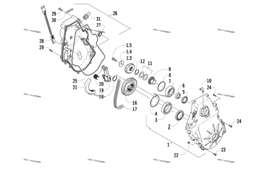 Chain Case Assembly