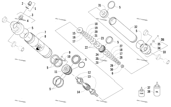 Front Suspension Shock Absorber