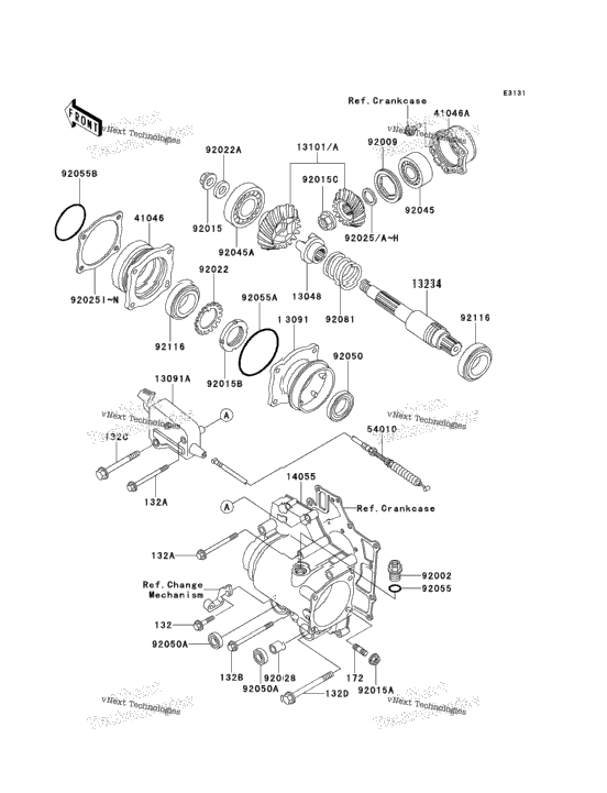 Front Bevel Gear