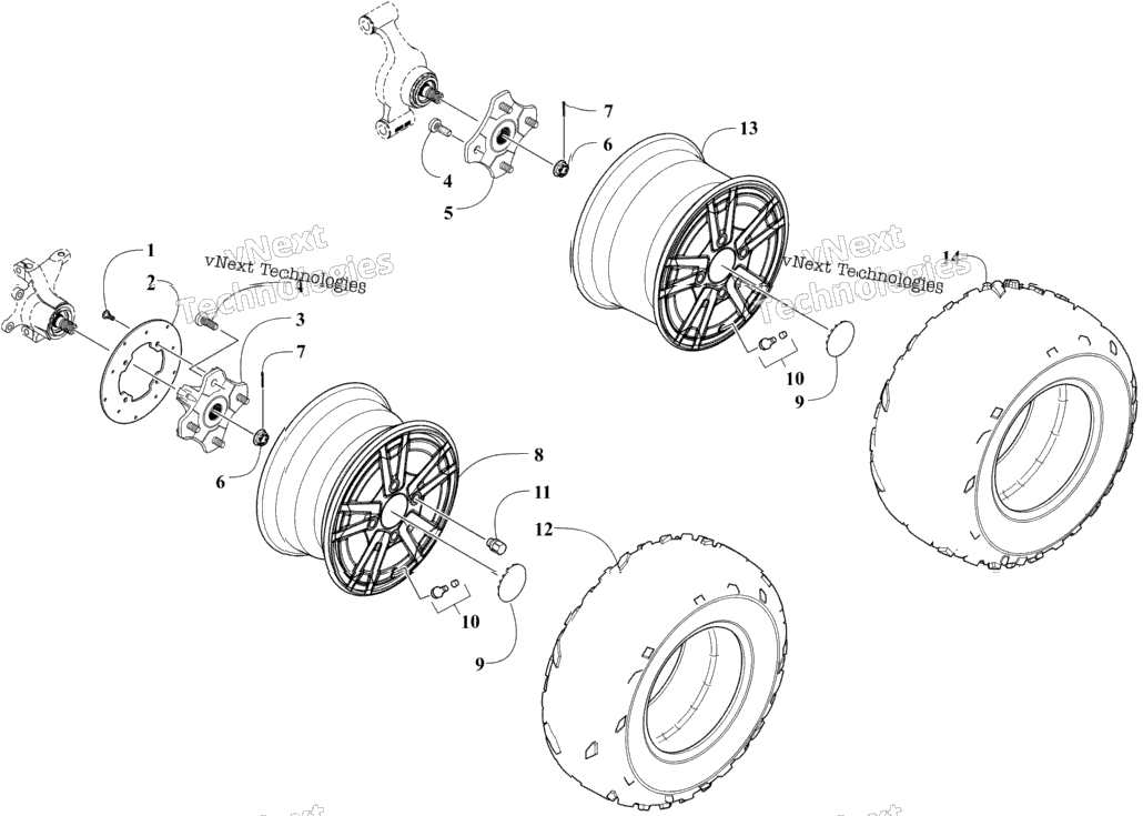 Wheel And Tire Assembly