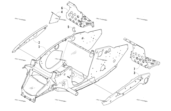 Front Frame And Footrest