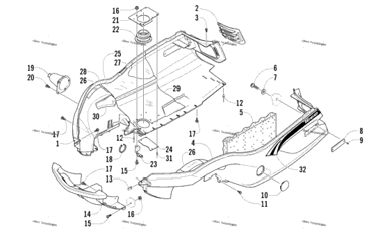 Belly Pan And Front Bumper Assembly