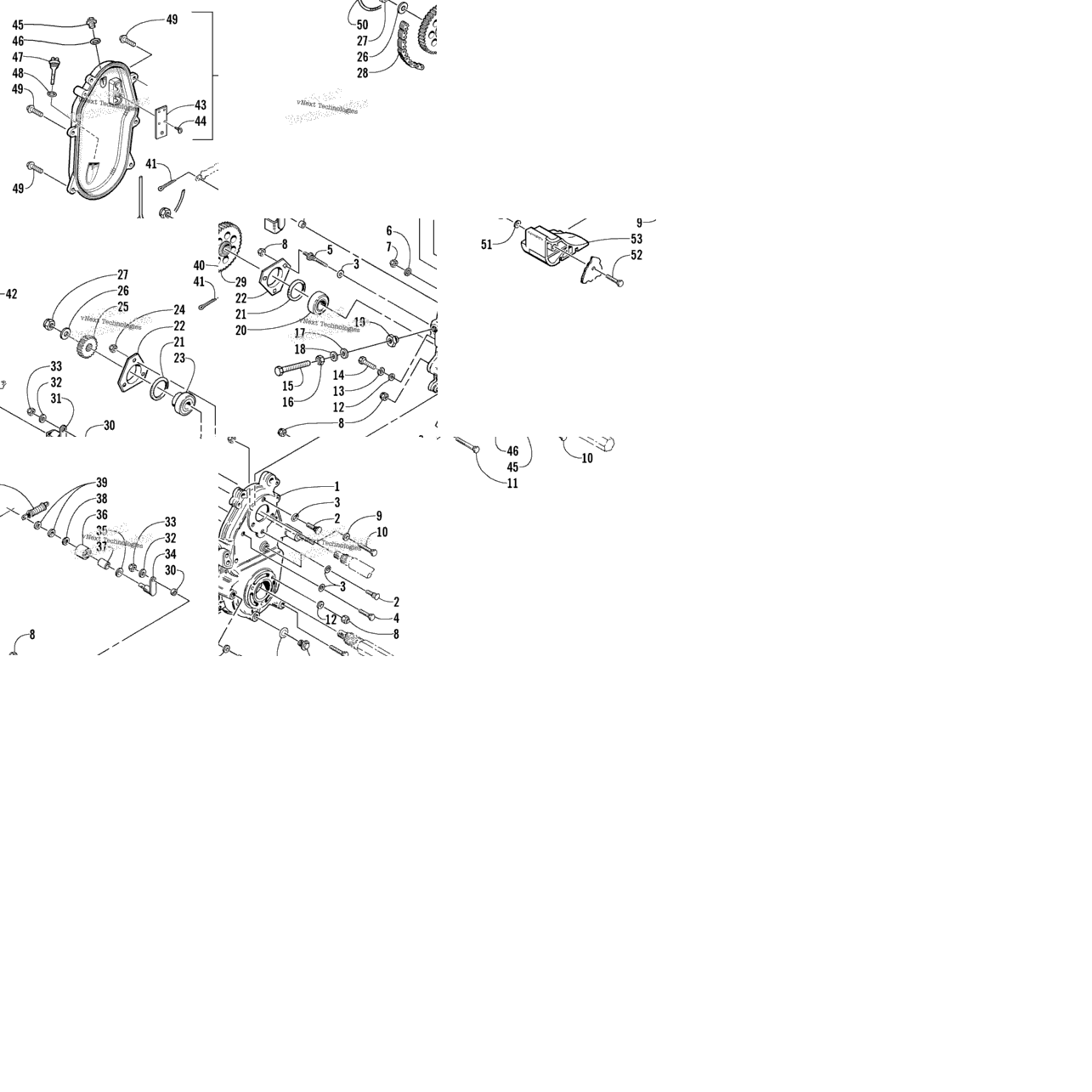 Drive/Dropcase Assembly