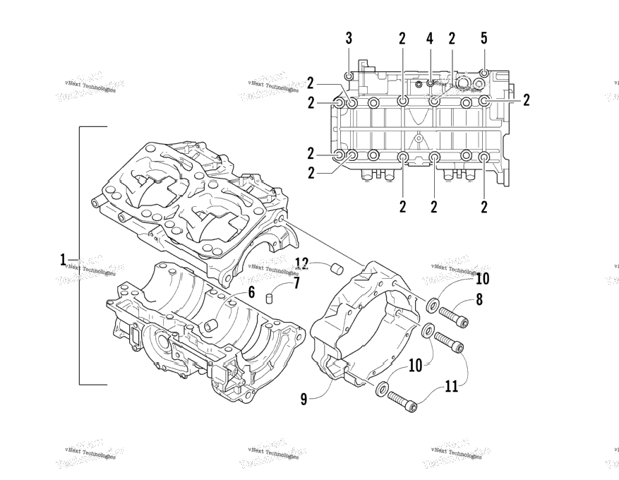 Crankcase Assembly