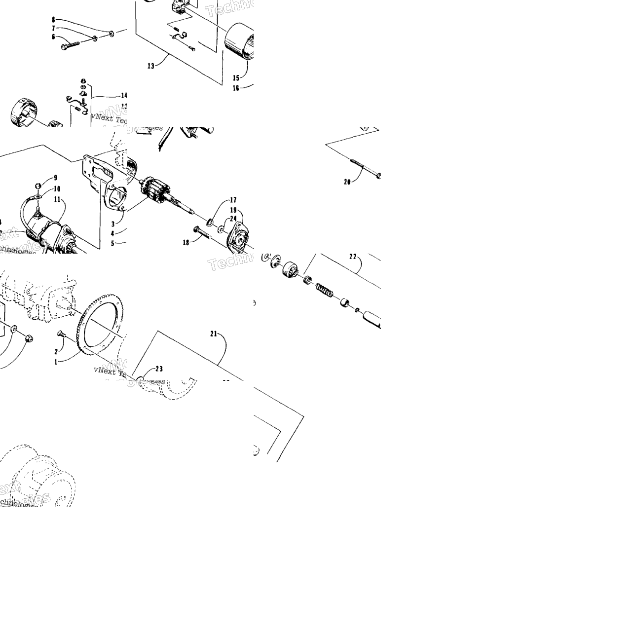 Electric Start Assembly