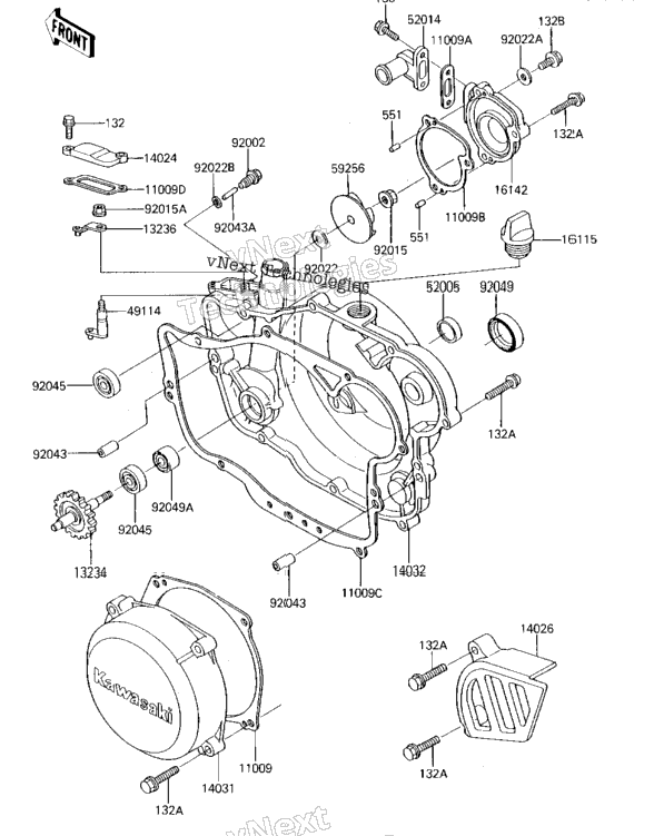 Engine Covers/Water Pump