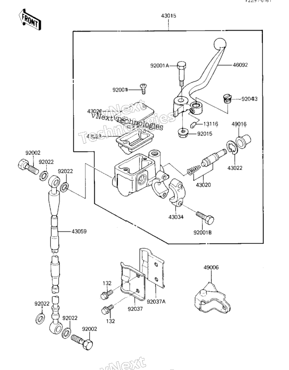 Front Master Cylinder