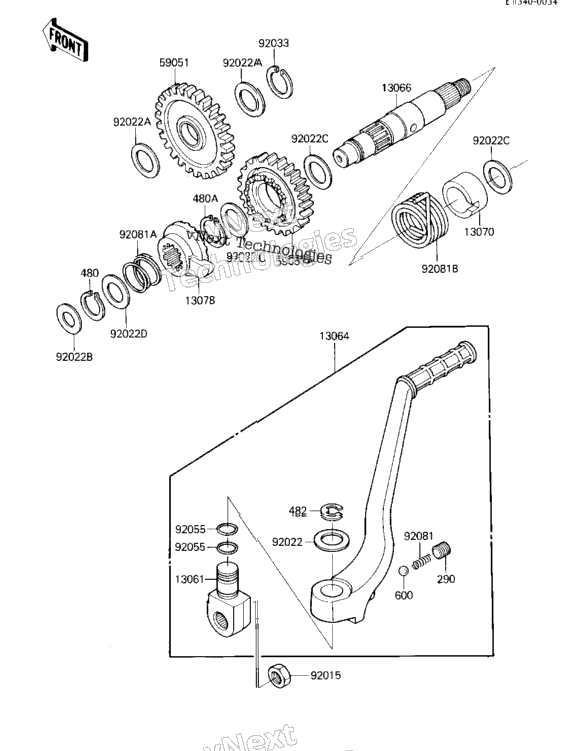 Kickstarter Mechanism