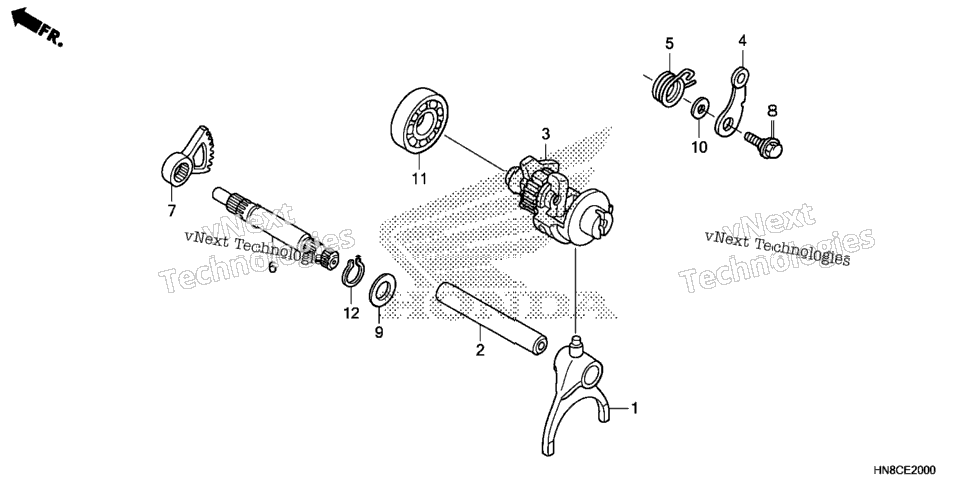 Gearshift Fork
