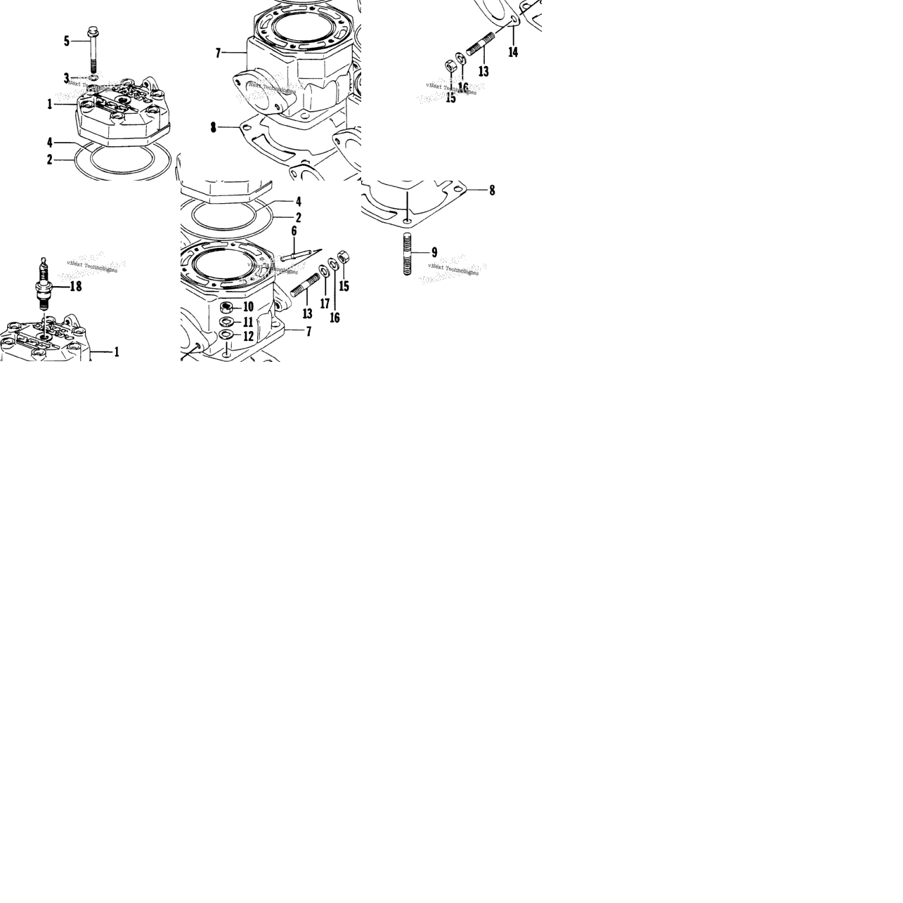 Cylinder And Head Assembly