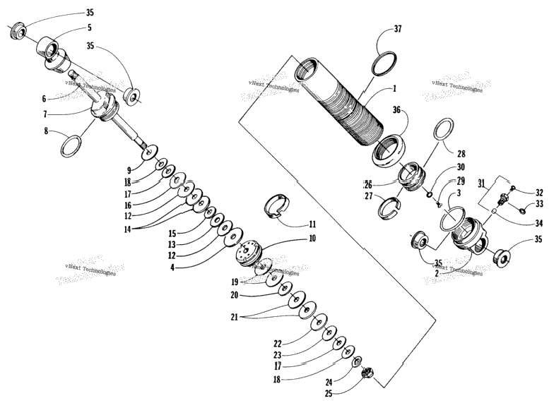 Front Suspension Shock Absorber