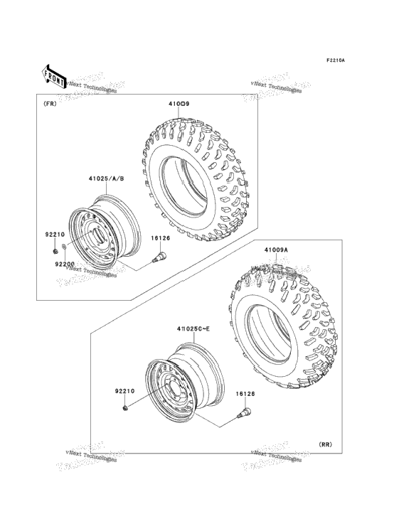 Wheels/Tires (D9f-Dbf)