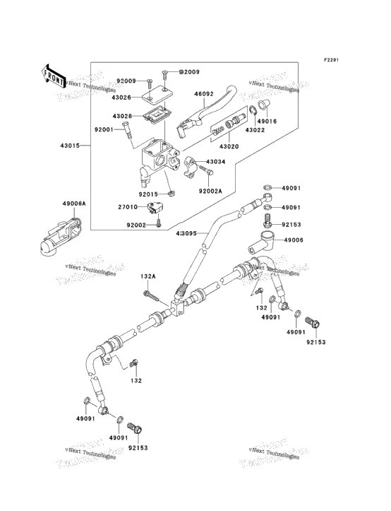 Front Master Cylinder