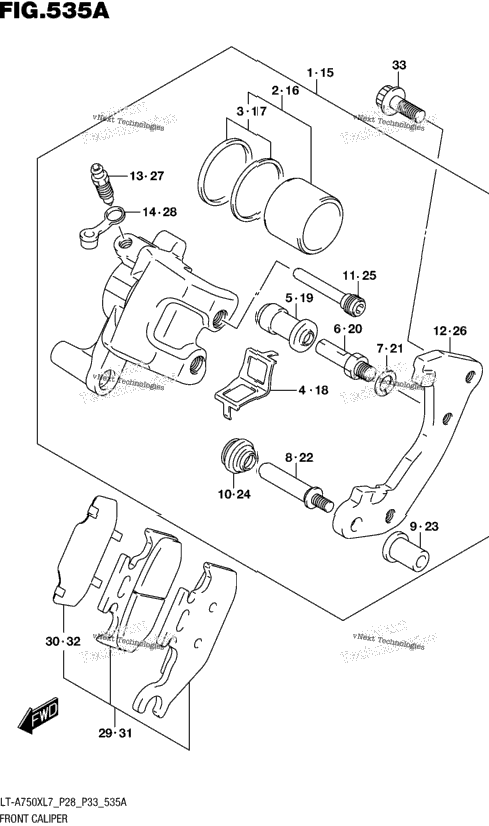 Front Caliper