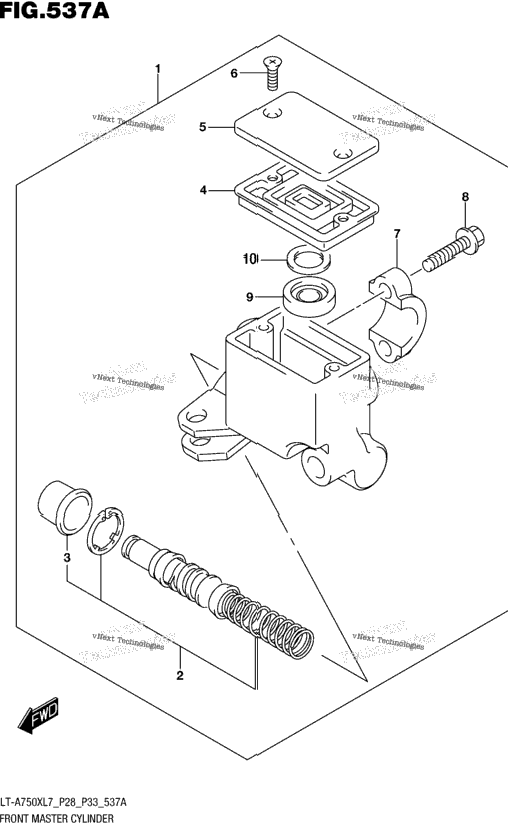 Front Master Cylinder