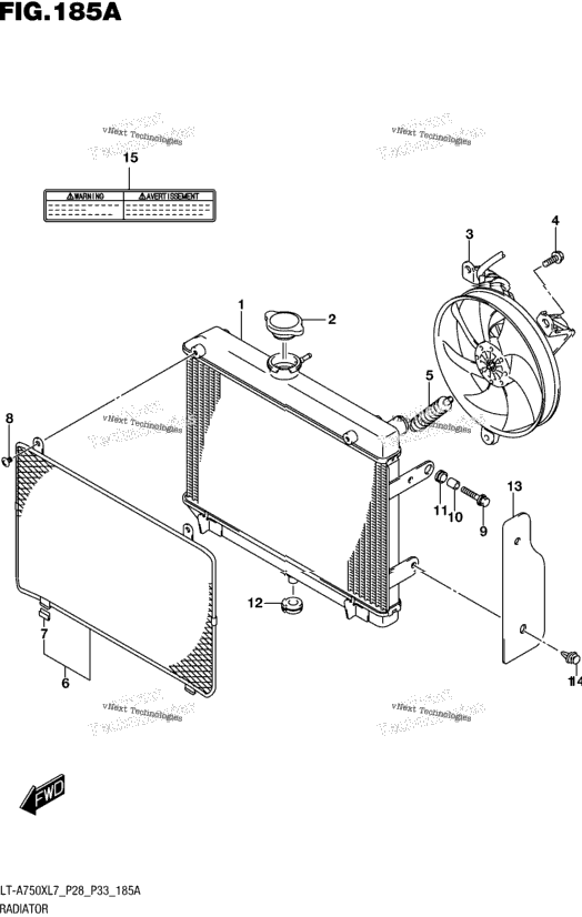 Radiator (Lt-A750xl7 P28)
