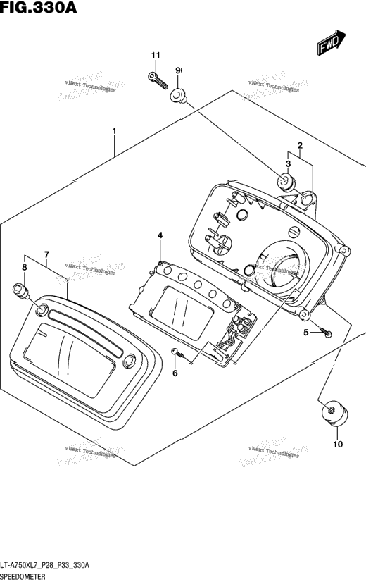 Speedometer (Lt-A750xl7 P28)