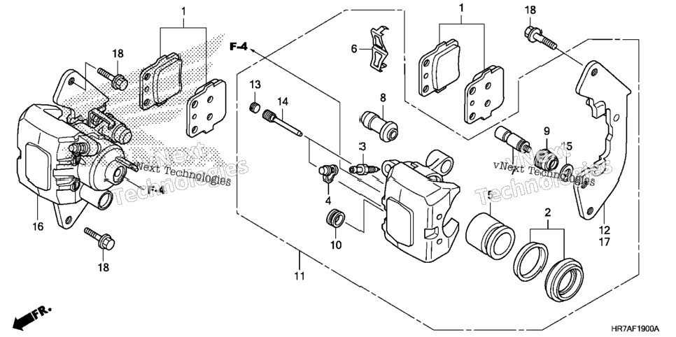 Front Brake Caliper