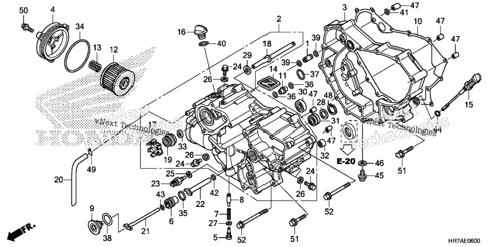 Front Crankcase Cover