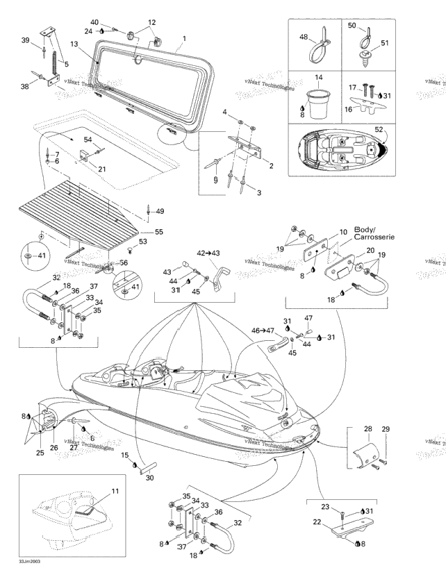 Central Cover And Accessories