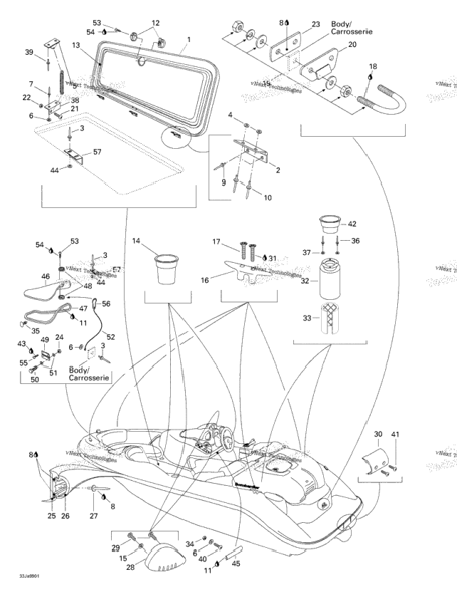 Central Cover And Accessories