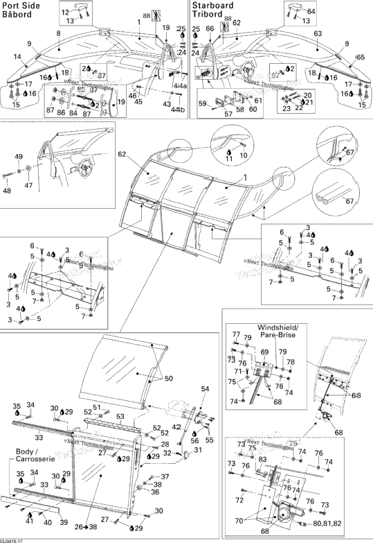 Windshield, Retractable