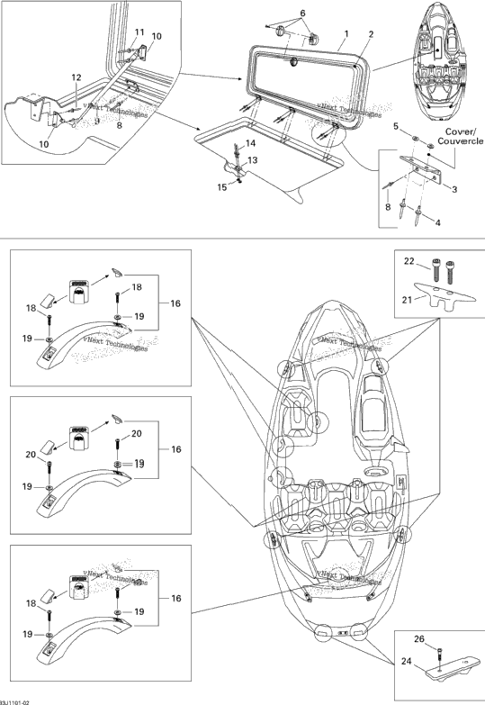 Central Cover And Accessories
