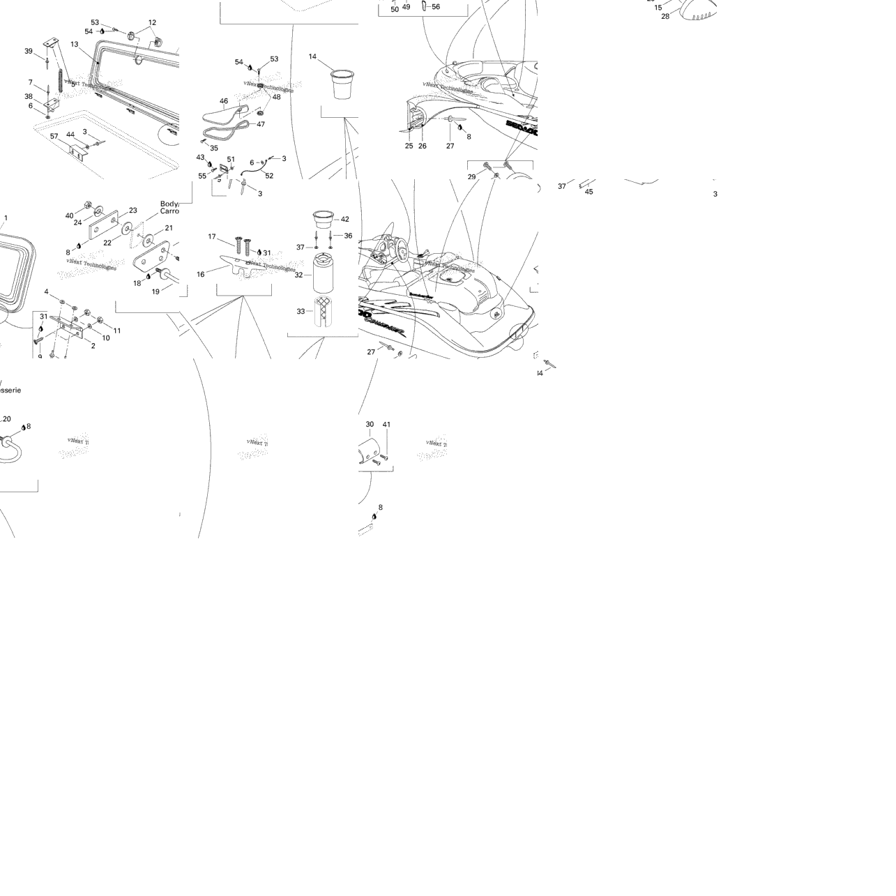 Central Cover And Accessories