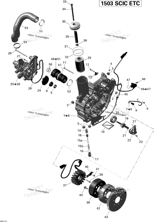 Pto Cover And Magneto
