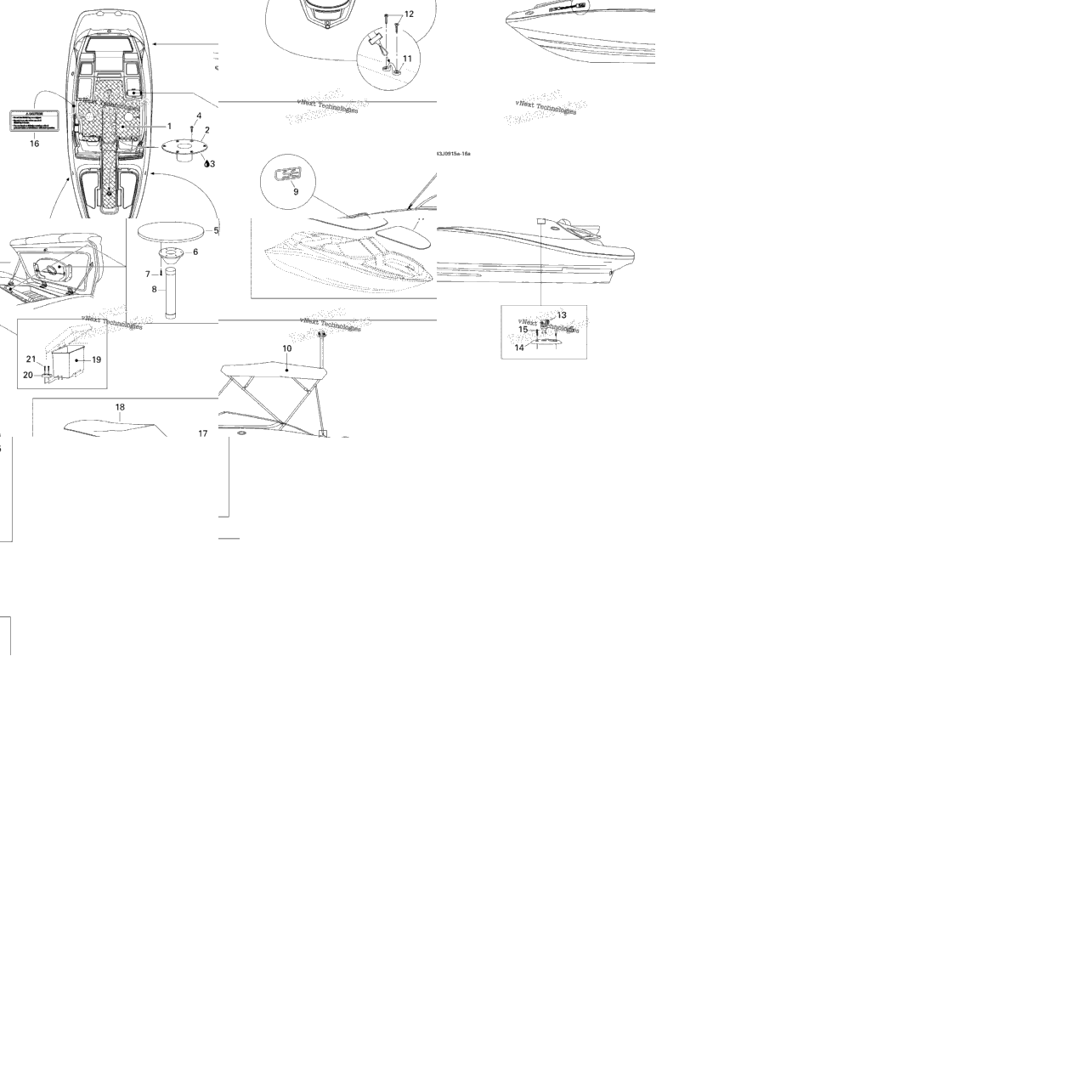 Bimini Top Without Tower