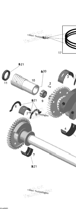 Crankshaft And Pistons