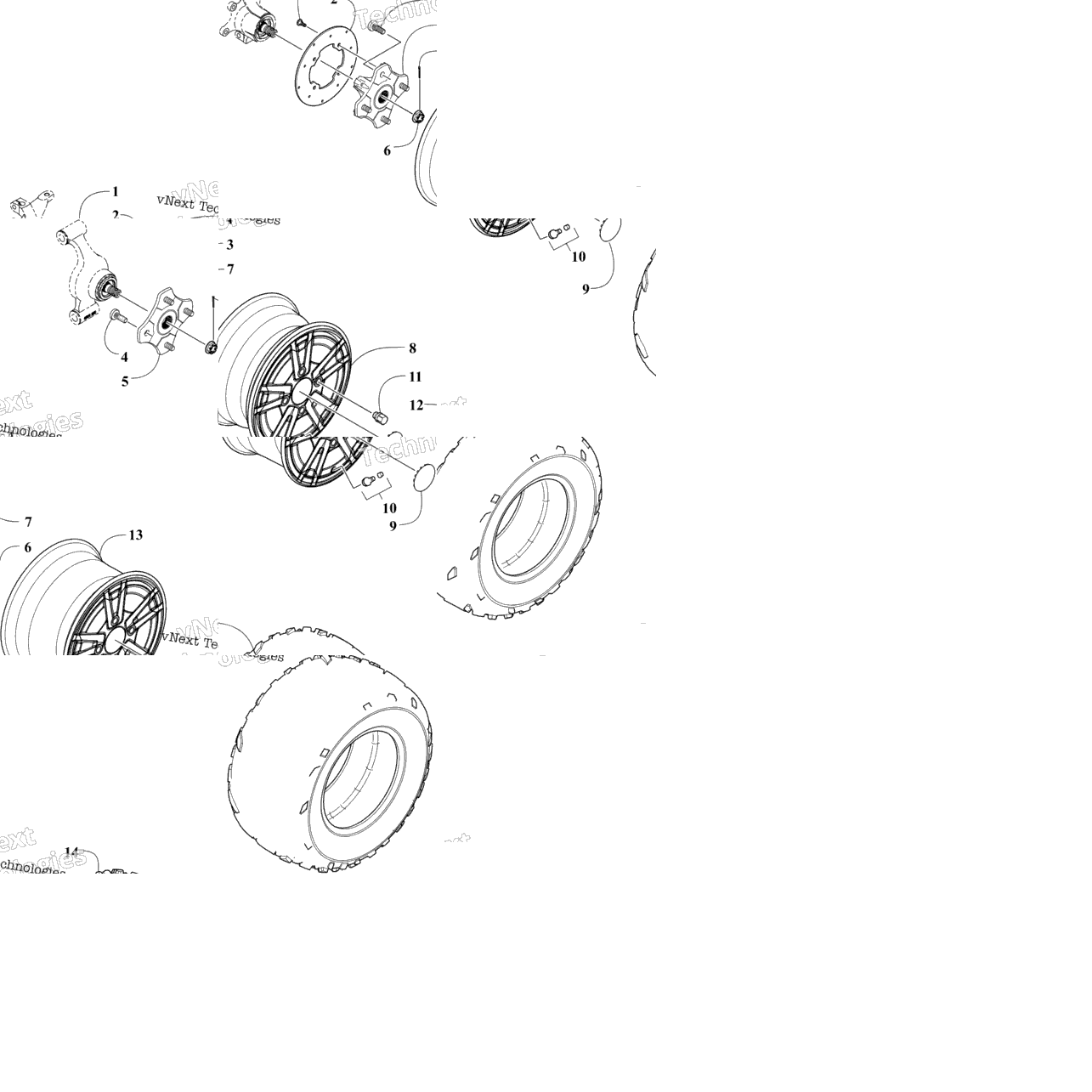 Wheel And Tire Assembly