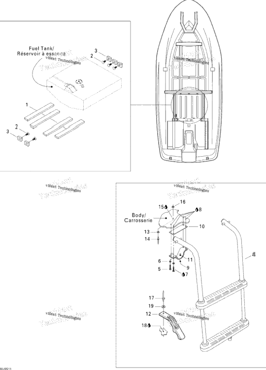 Lower Hull And Ladder