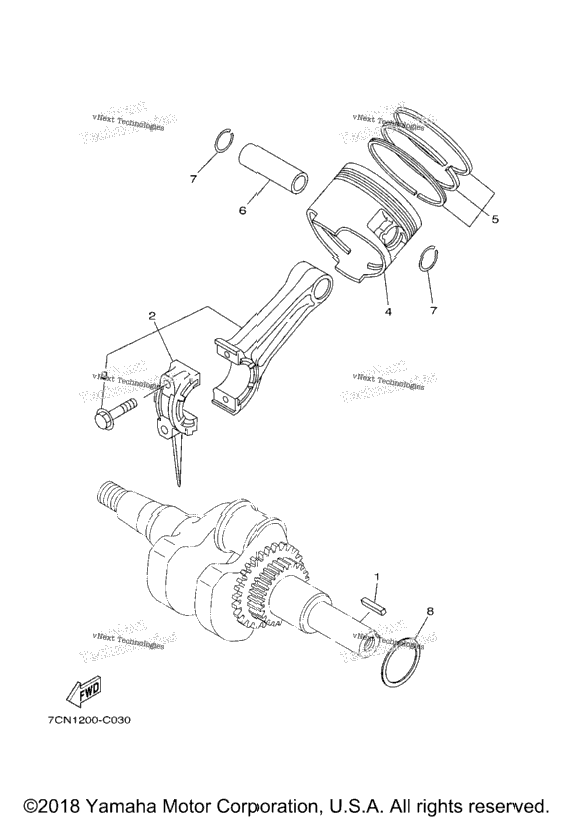 Crankshaft Piston