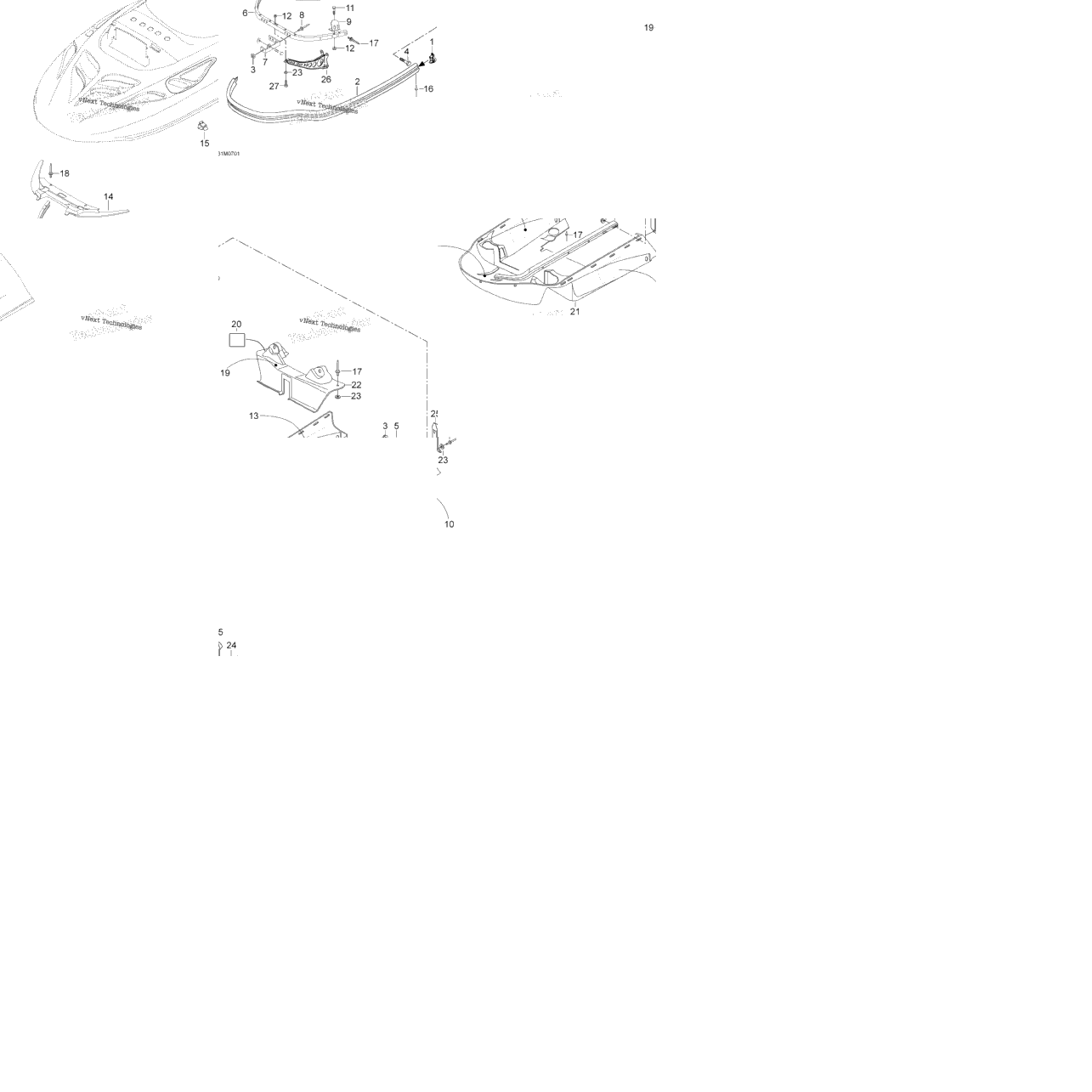 Bottom Pan 600 Suv