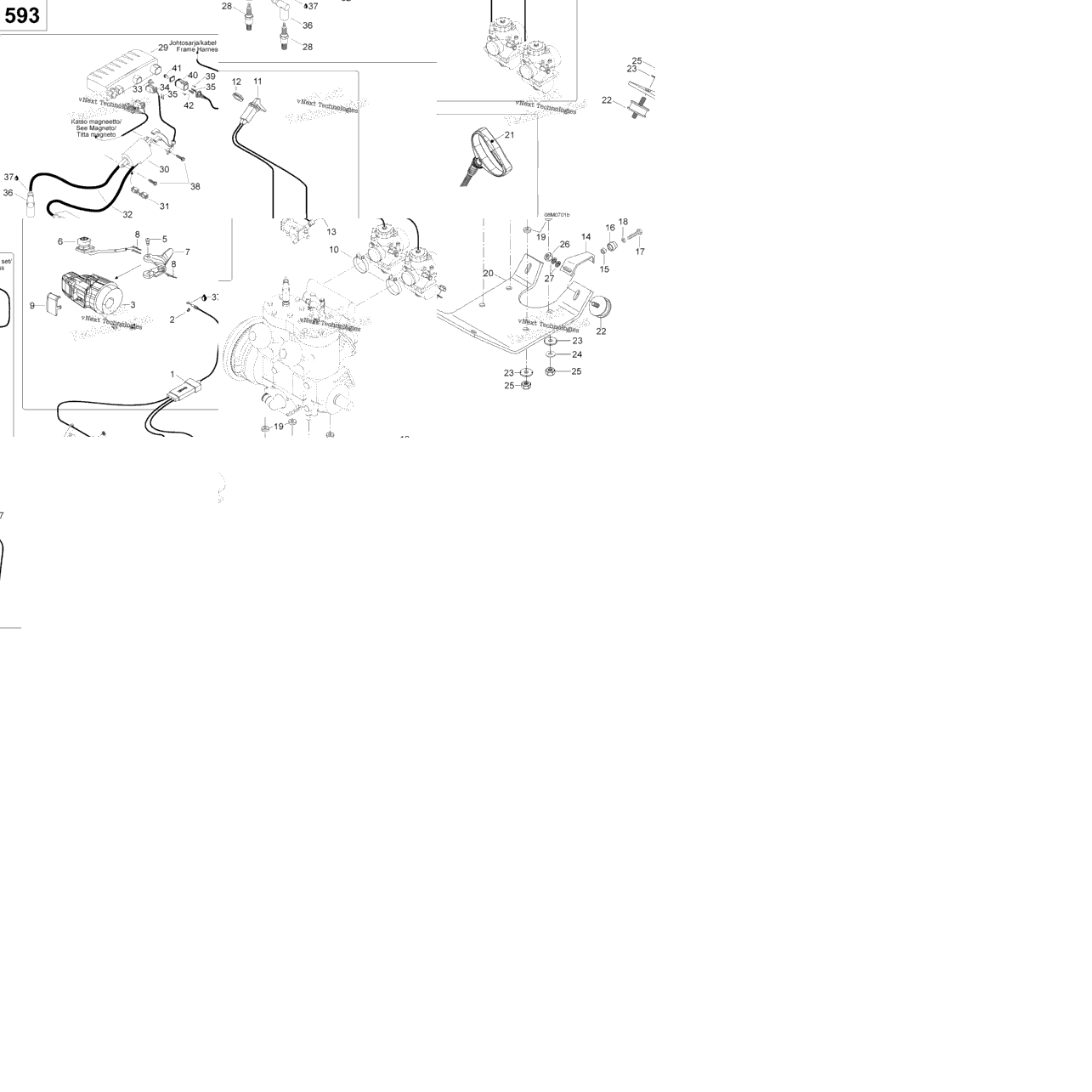Engine And Engine Support 600 Suv