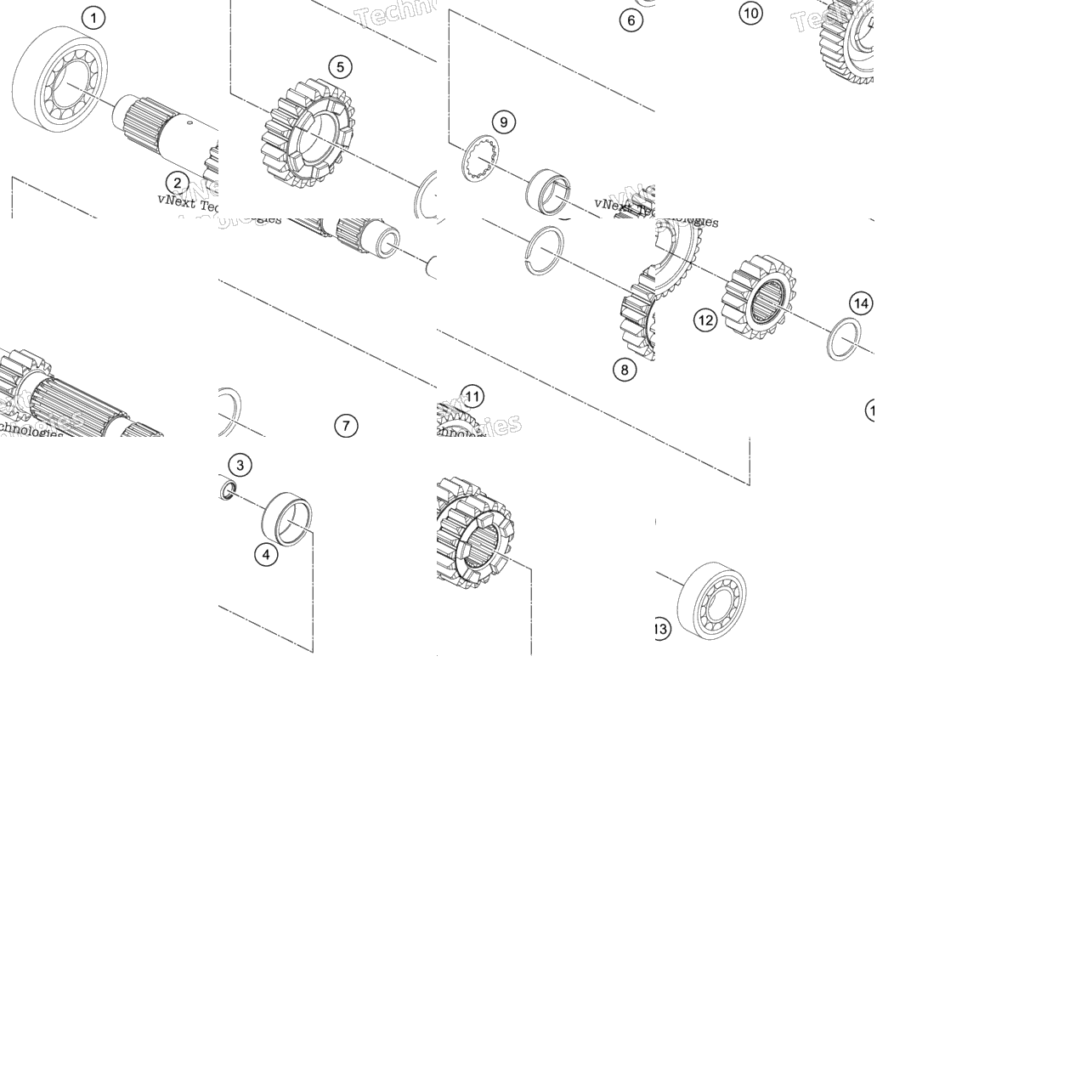 Transmission I - Main Shaft