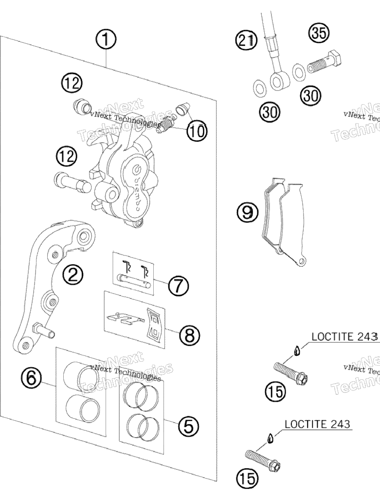 Brake Caliper Front