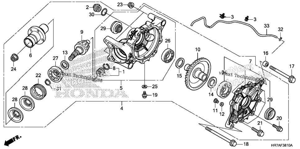 Rear Final Gear