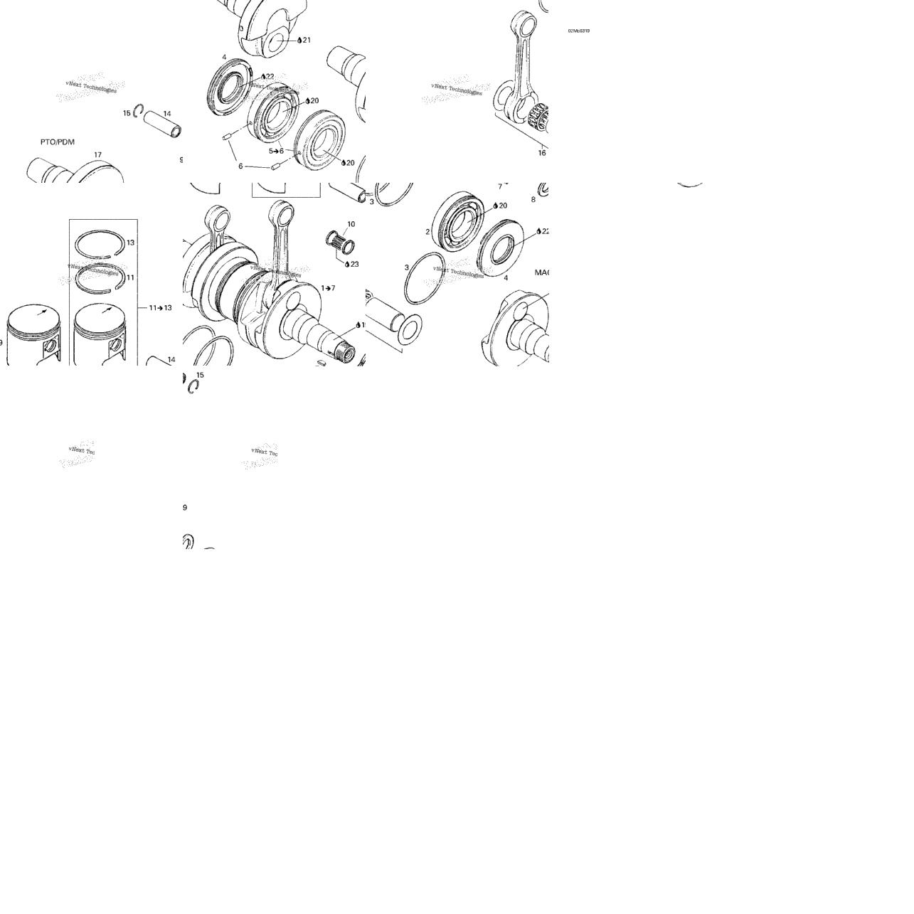 Crankshaft And Pistons
