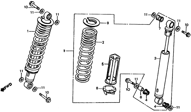 FRONT SHOCK ABSORBER