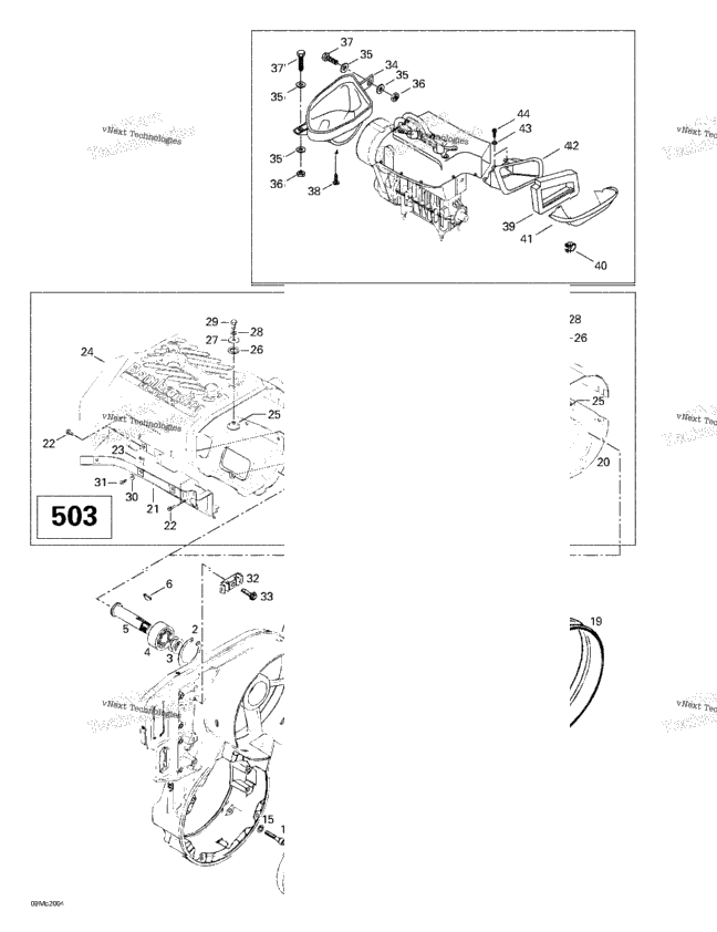 Cooling System And Fan (443, 503)