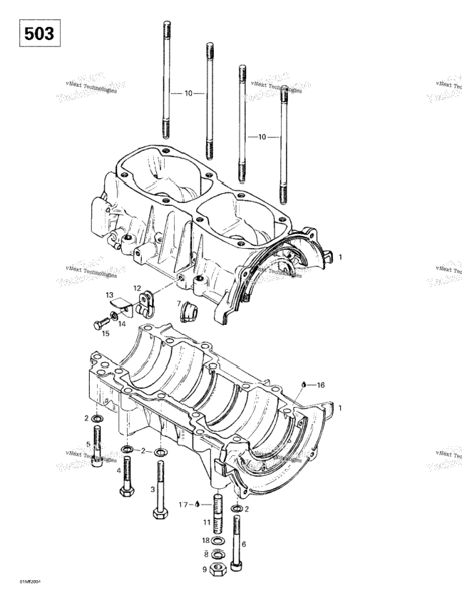 Crankcase (503)