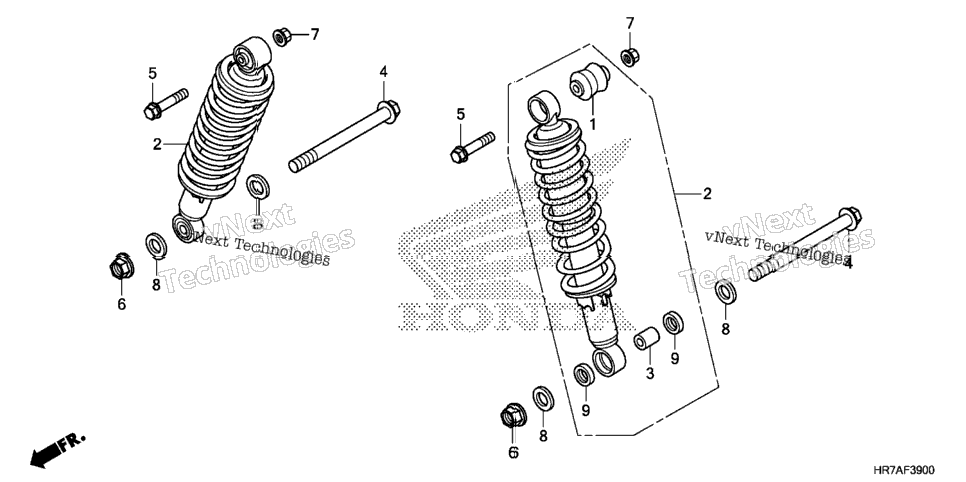 Rear Shock Absorber