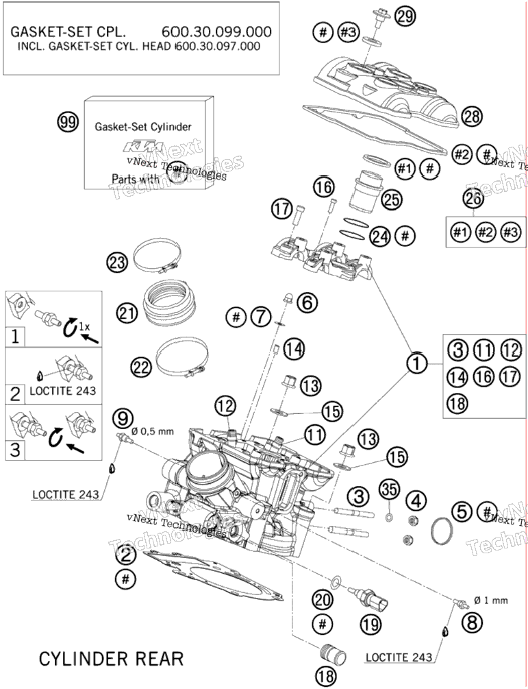 Cylinder Head Rear