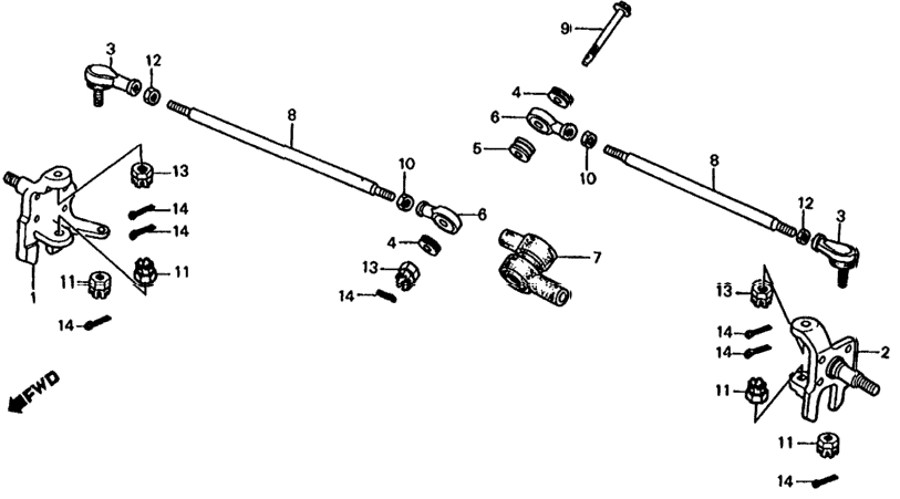 KNUCKLE / TIE ROD