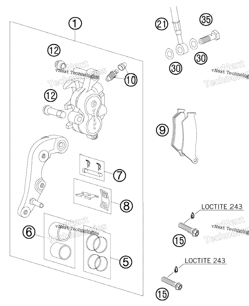 Brake Caliper Front