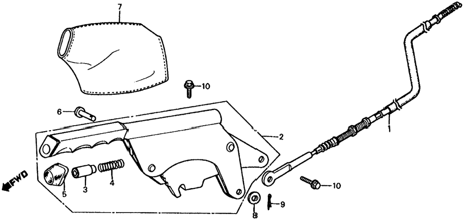 PARKING BRAKE / PARKING BRAKE CABLE